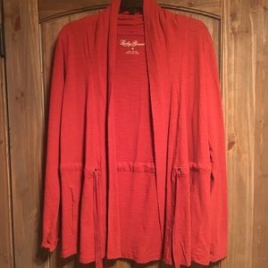 Lucky Brand waist tie cardigan